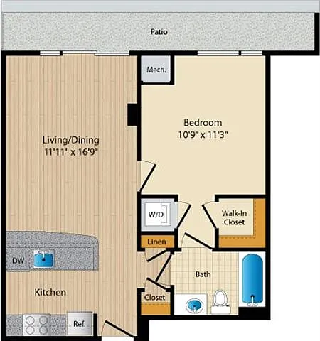 Floor plan Style B32