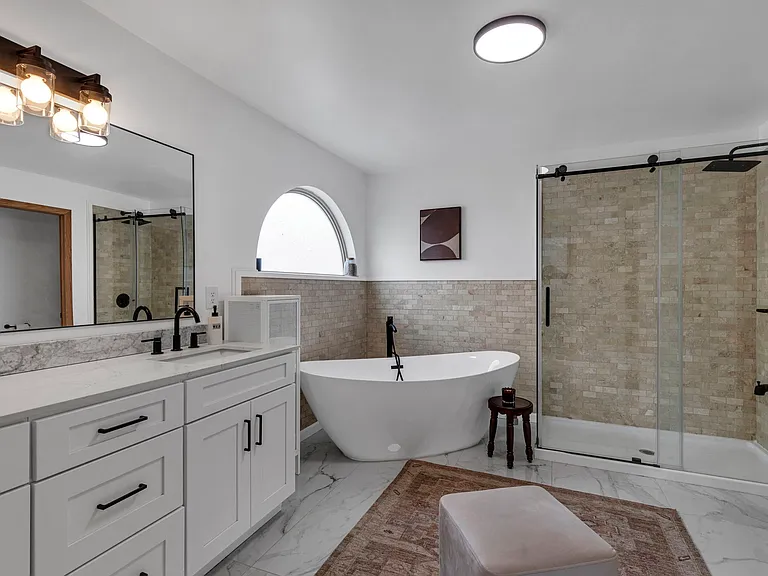 Spa style Bathroom.