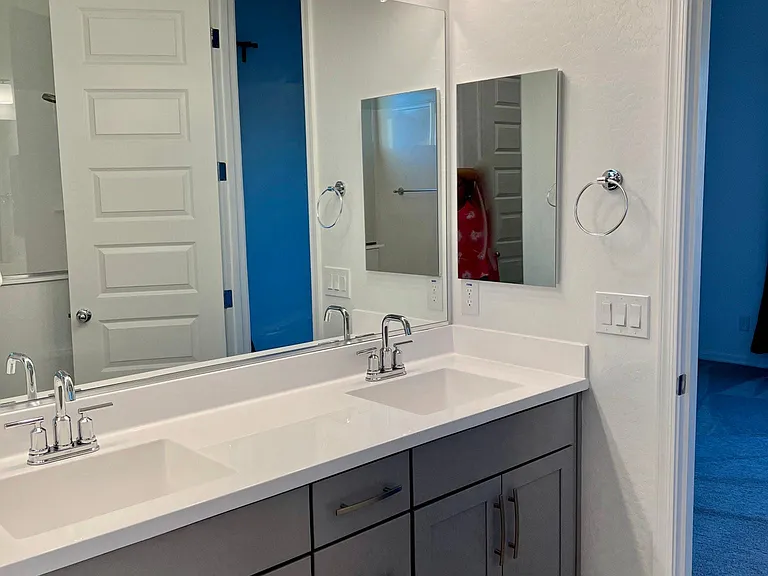 Double Sink in Master bath