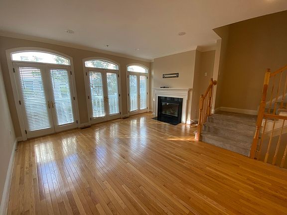 Main Level Living Room and Dining Area