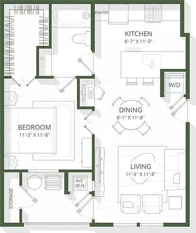 Floor plan A1