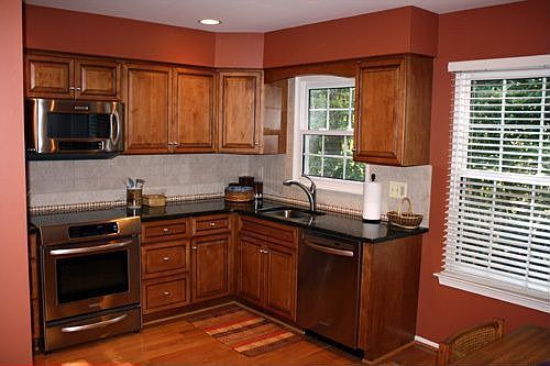 Remodeled kitchen