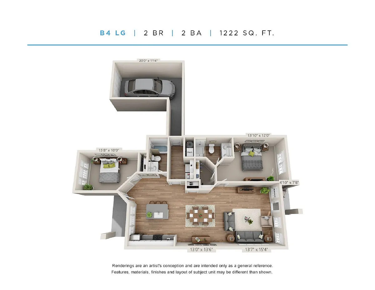 Floor plan B4LG