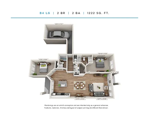 Floor plan B4LG