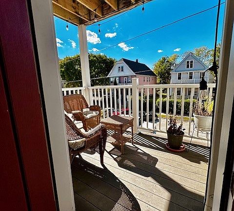 Enjoy your spacious and PRIVATE balcony! Your balcony features outlets and an outdoor light.