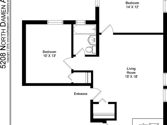 5th image of 5208 1/2 N Damen Ave #3