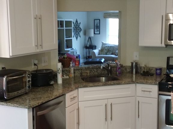 Kitchen facing front