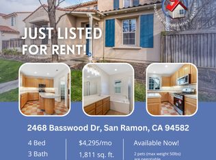2468 Basswood Dr, San Ramon, CA 94582