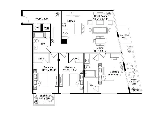 Floor plan C3