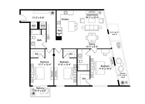 Floor plan C3