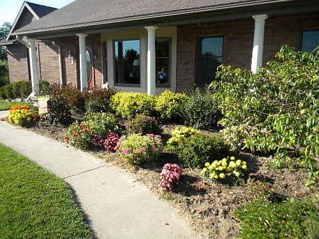 Front porch and garden