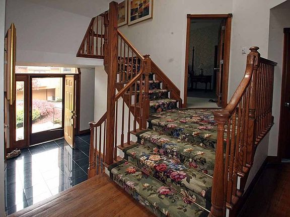 Interior stair tower