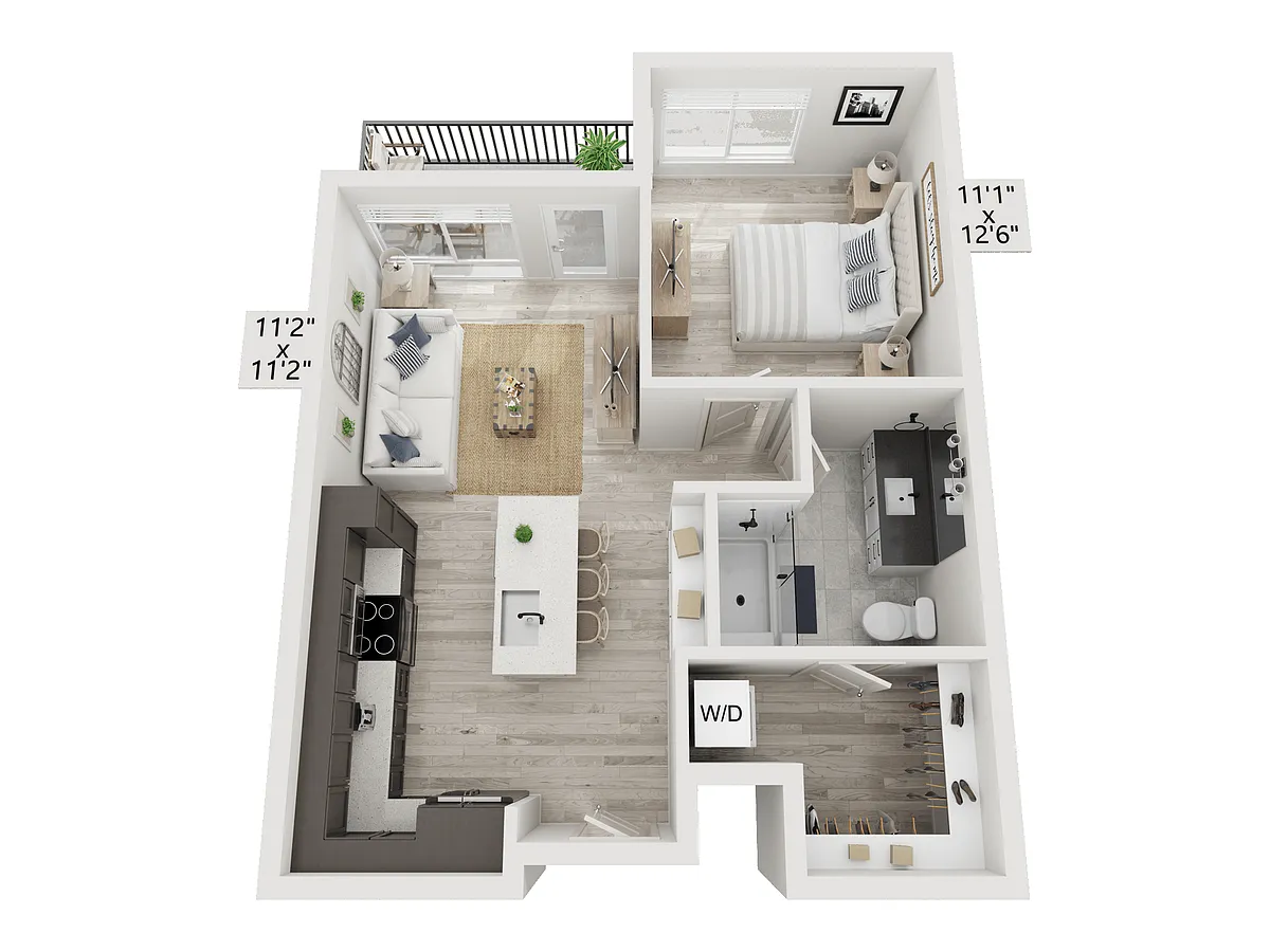 Floor plan A10A
