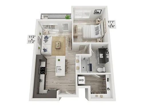 Floor plan A10A