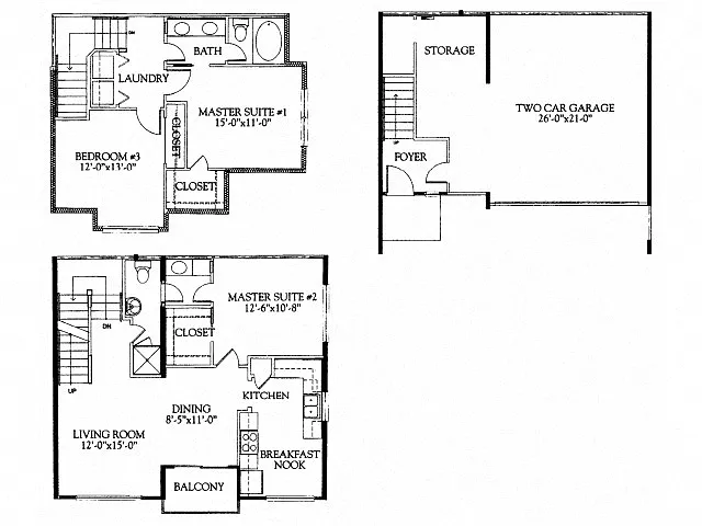 Floor plan Trieste Renovated