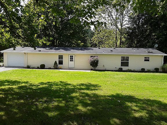 Back view of home