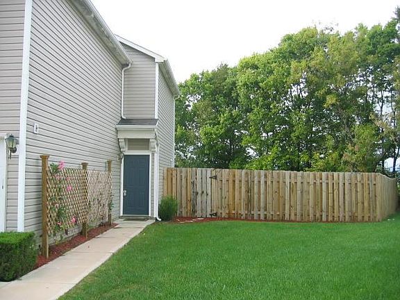 Front Door - Notice the 6 ft. Privacy Fence.
