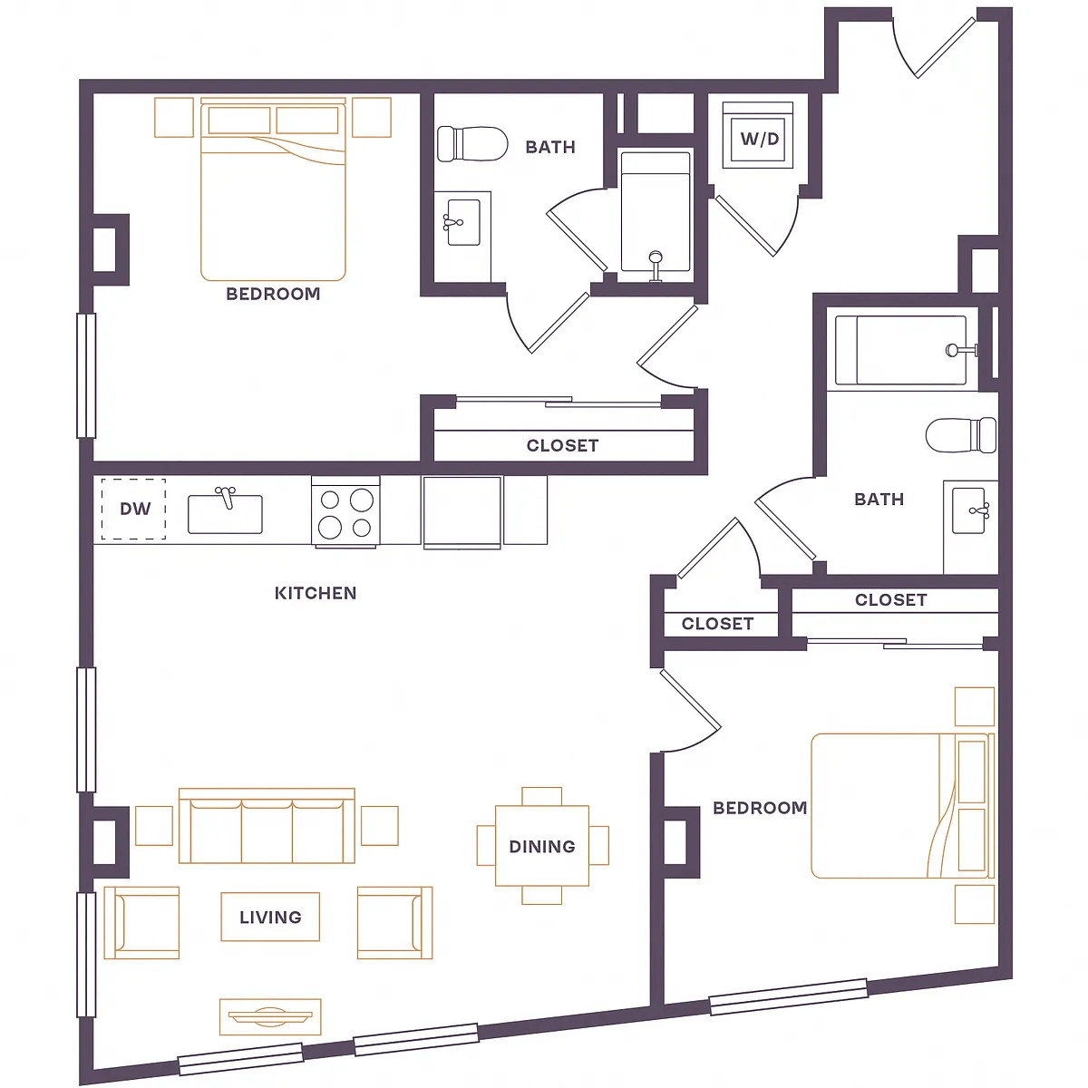 Floor plan B14