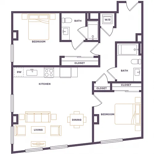 Floor plan B14