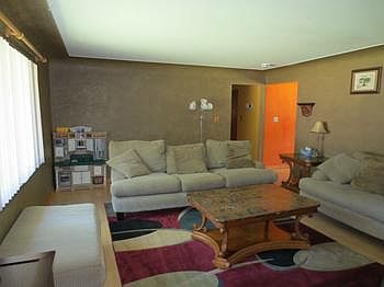 Nice size living room with lots of character