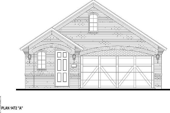 Plan 1472 Elevation A