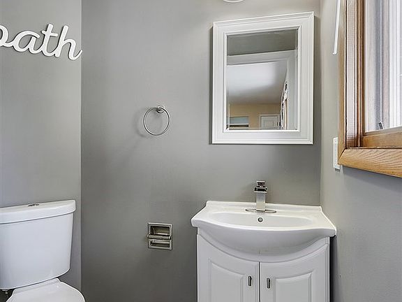 1/2 bath on main floor
