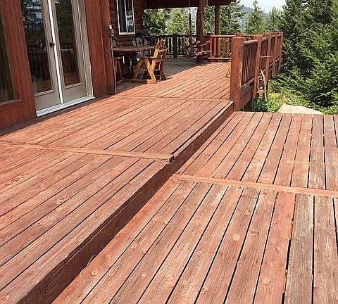 large deck