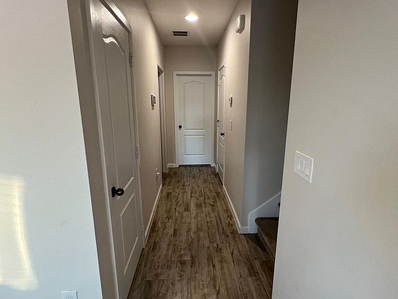 Garage entry, pantry, 1st floor bathroom and bedroom