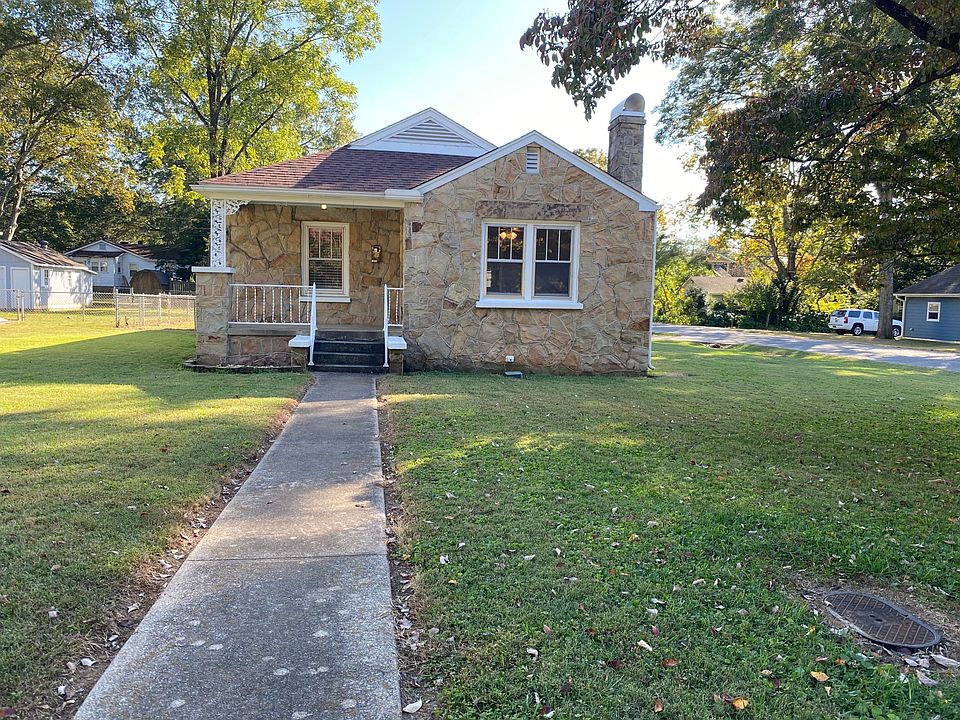 The Rock House in historic Five Points! Completely remodeled, 2 Bedroom 2 Bath, new appliances, granite, tile, refinished original hardwoods, refinished original doors with crystal door knobs, massive fenced backyard for the family or pets.