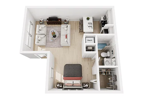 Floor plan E1 Traditional