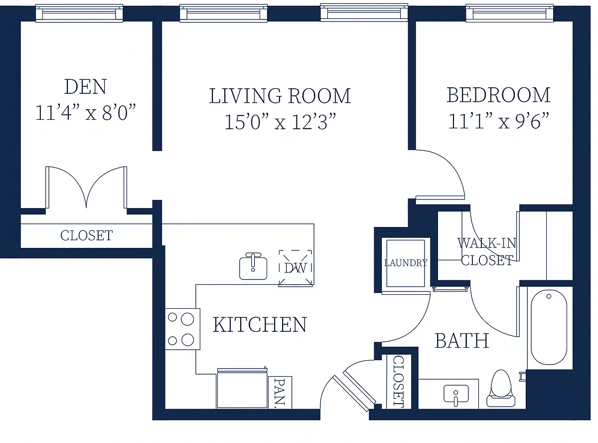 Floor plan A4D/A4Da