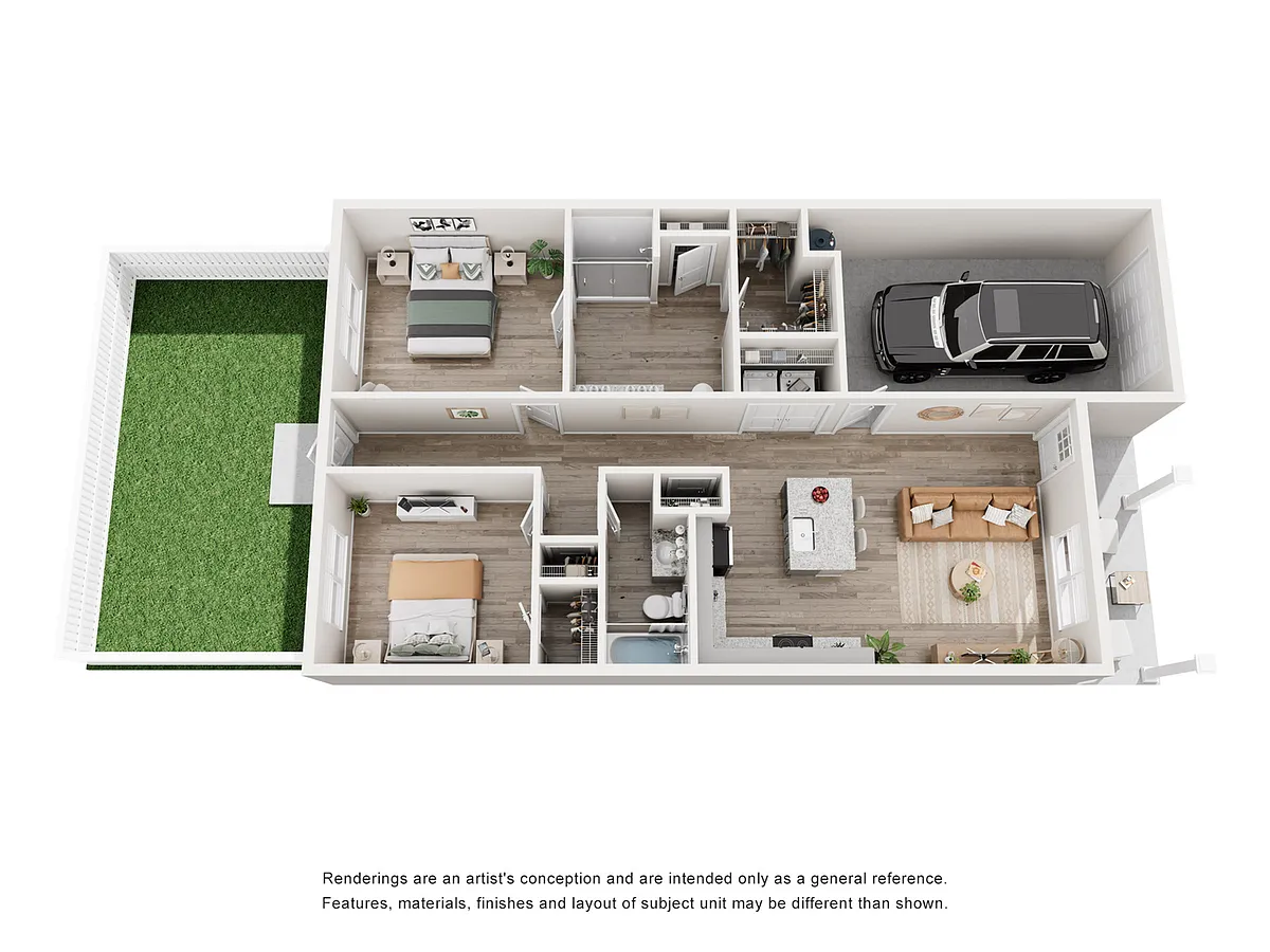 Floor plan Frisco - ADA