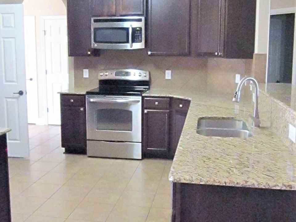 kitchen with granite countertops