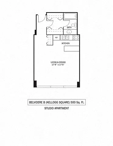 Floor plan Belvidere