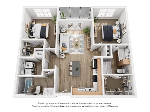 Floor plan The Flannery
