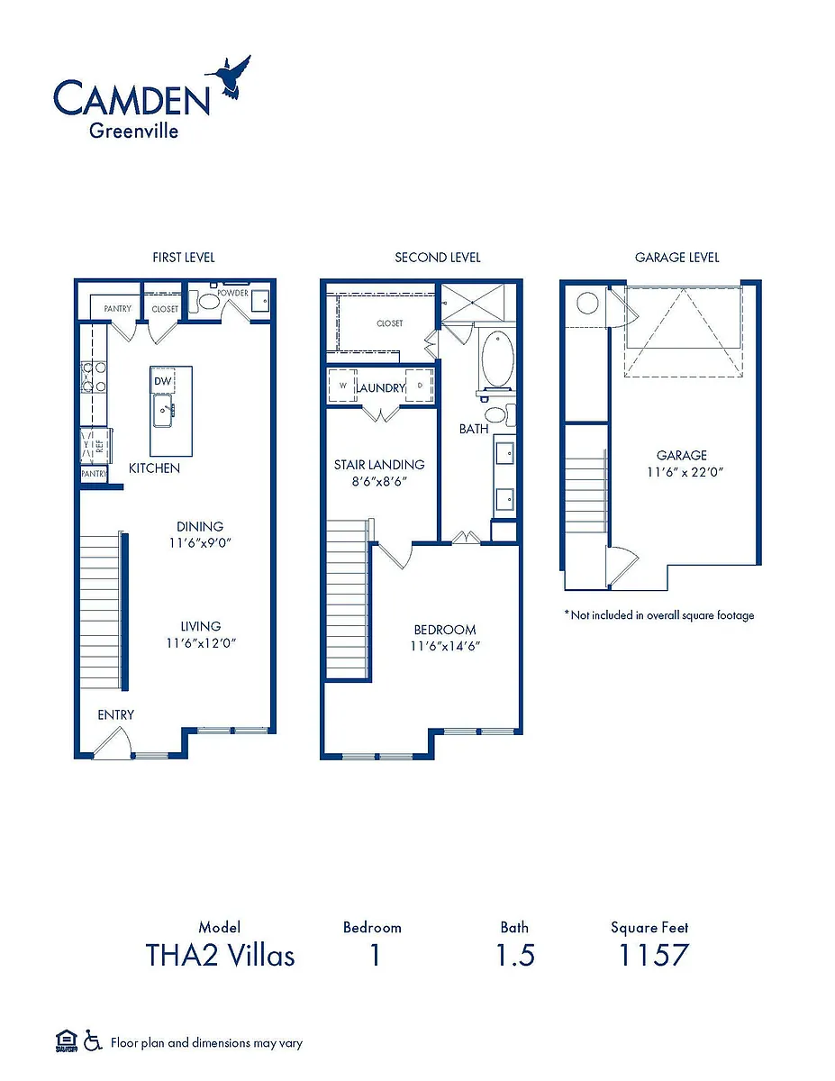 Floor plan THA2 Villas
