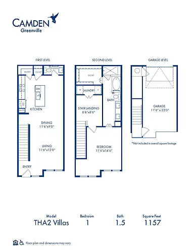 Floor plan THA2 Villas
