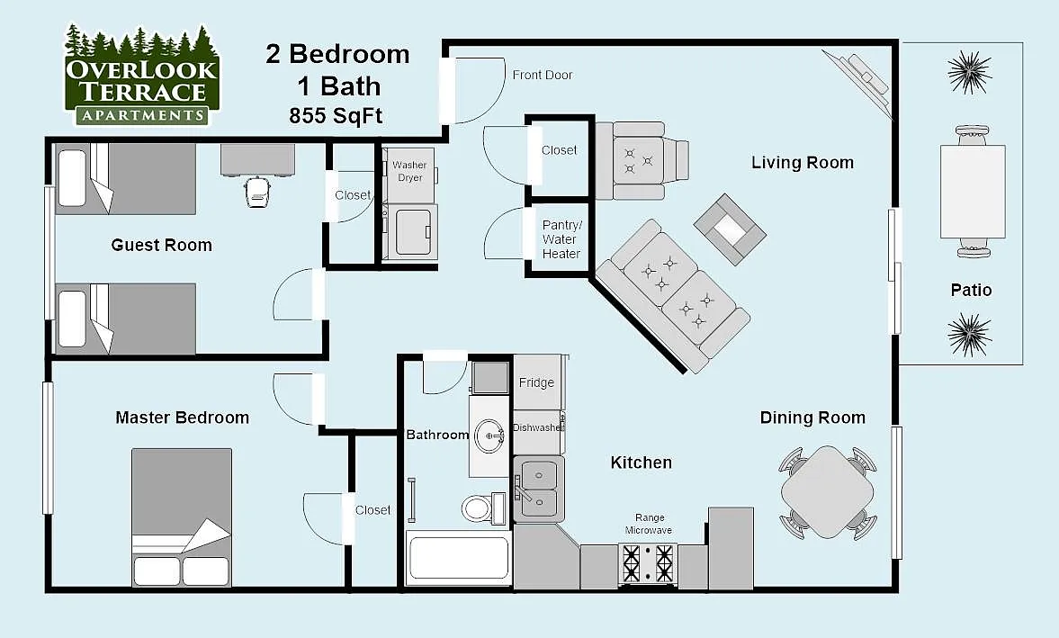 Floor plan Plan B - TOURS AVAILABLE
