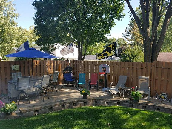 Large fenced in back yard