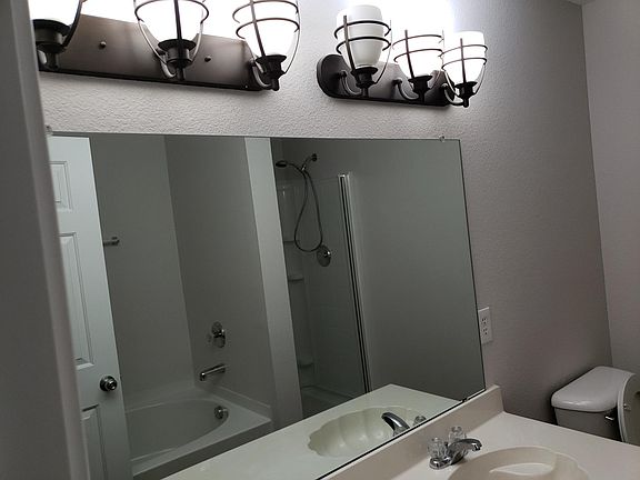 master bedroom bathroom partial view