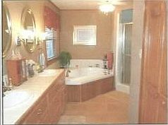 Master Bath
						:
						Large Jacuzzi whirlpool tub with separate large shower
Large walk-in closet