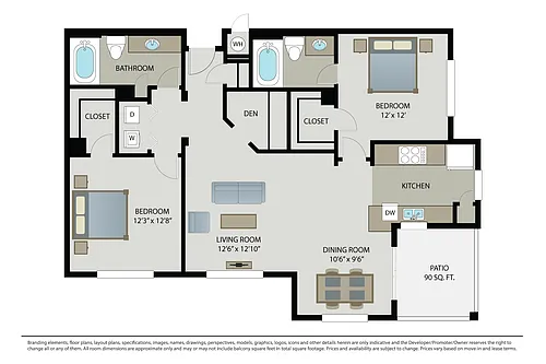 Floor plan Plan 2E
