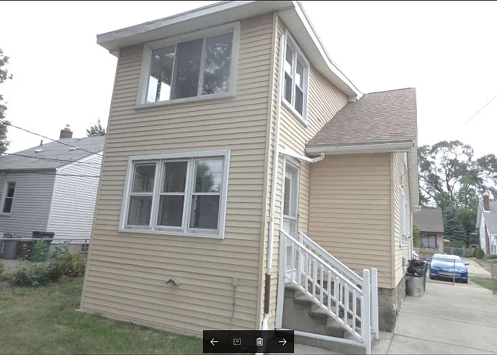 REAR OF THE HOUSE