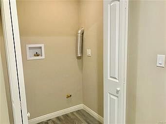 Laundry room with washer and Dryer.