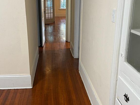 Hallway towards dining room and kitchen.