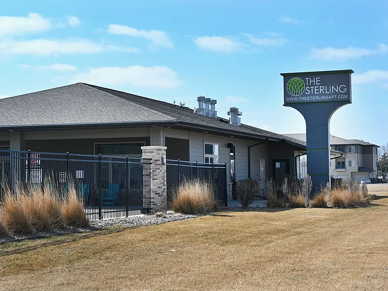 Clubhouse view at The Sterling at Grand Island.
