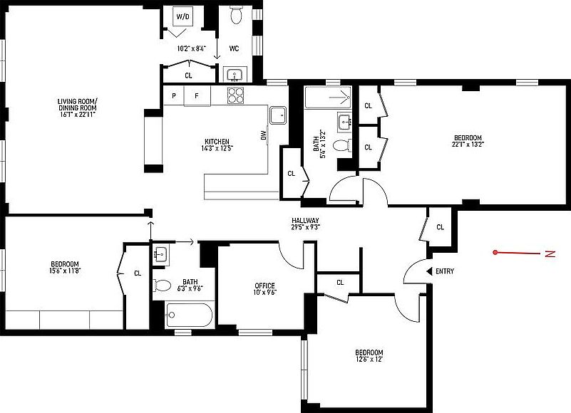 2nd image of 55 W 95th St APT 82