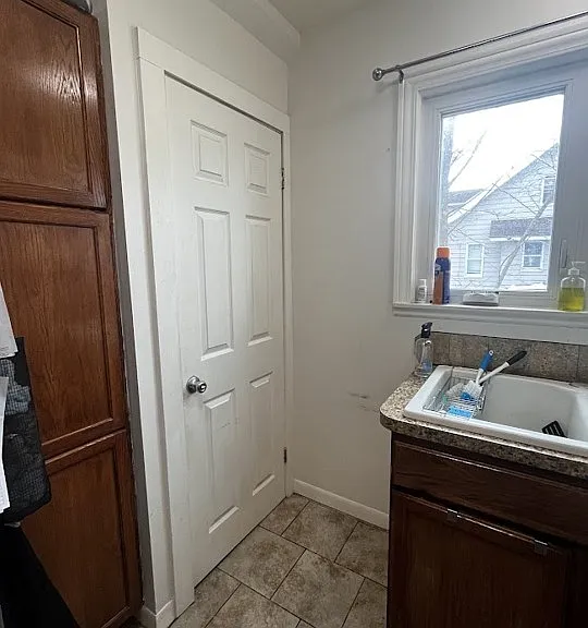 Kitchen back door