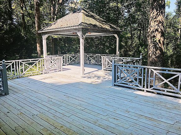Gazebo on back deck