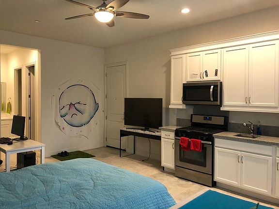 Studio with private entrance.